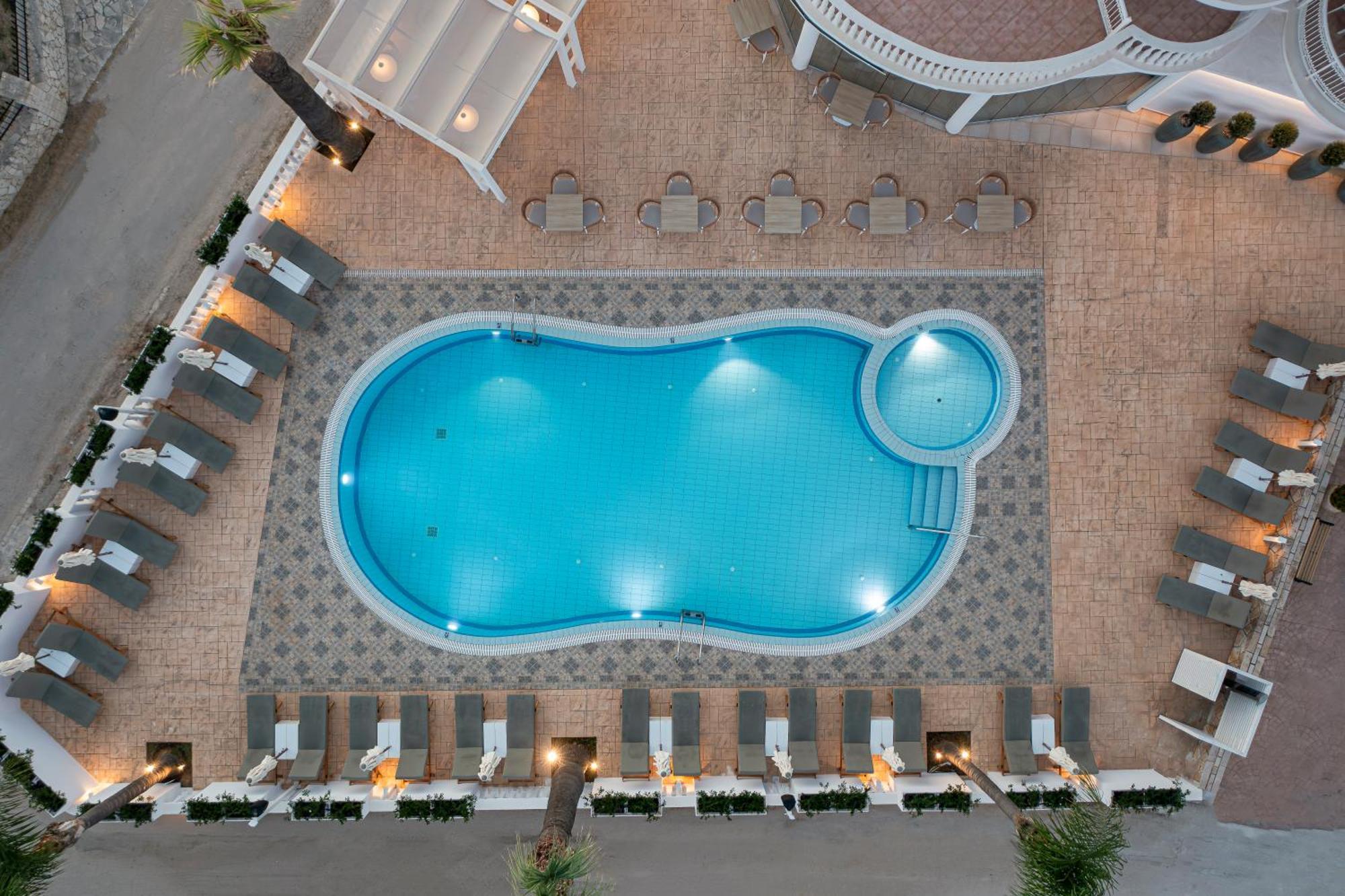 Arkadia Hotel Kypseli Exteriör bild