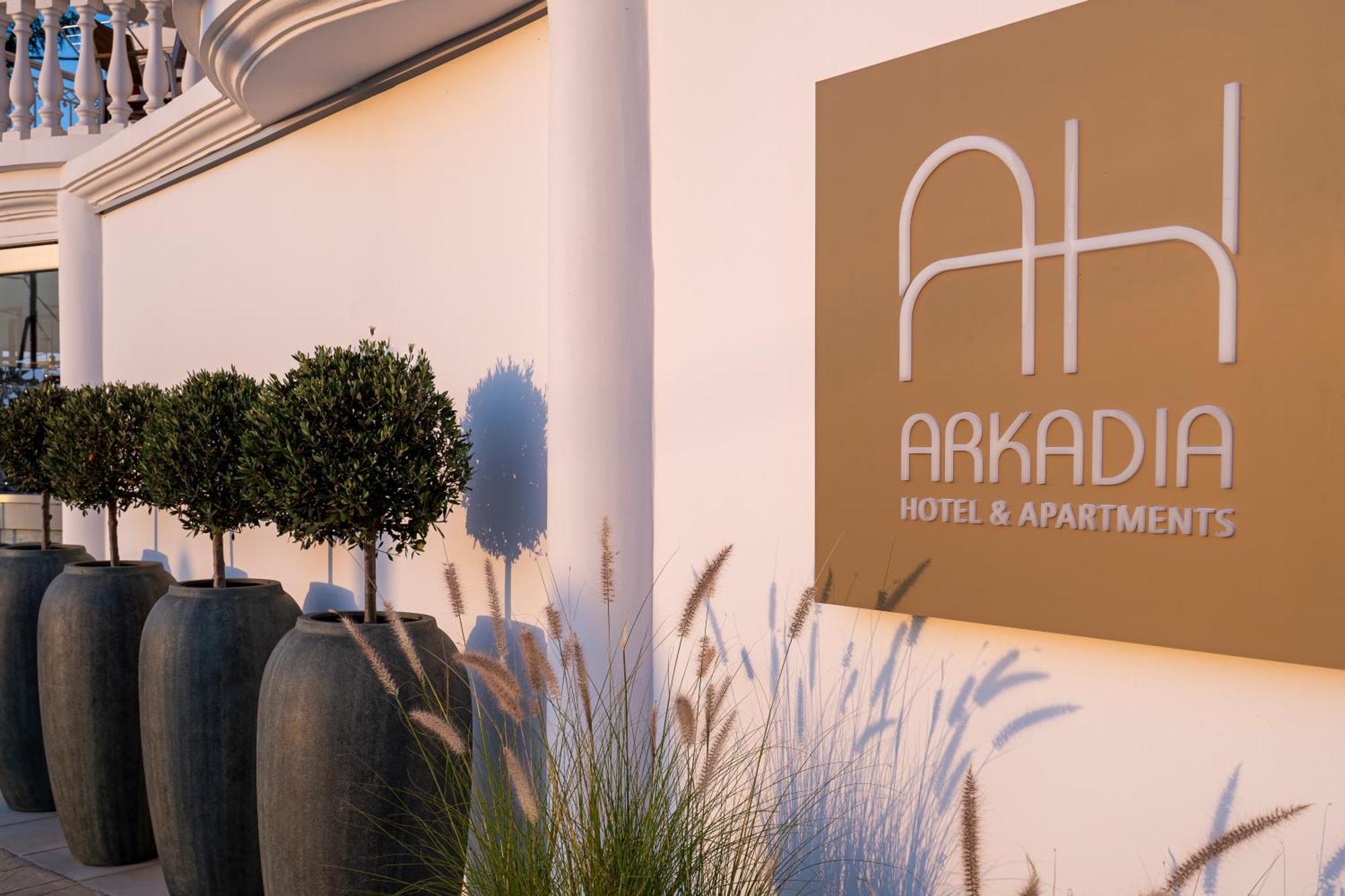 Arkadia Hotel Kypseli Exteriör bild