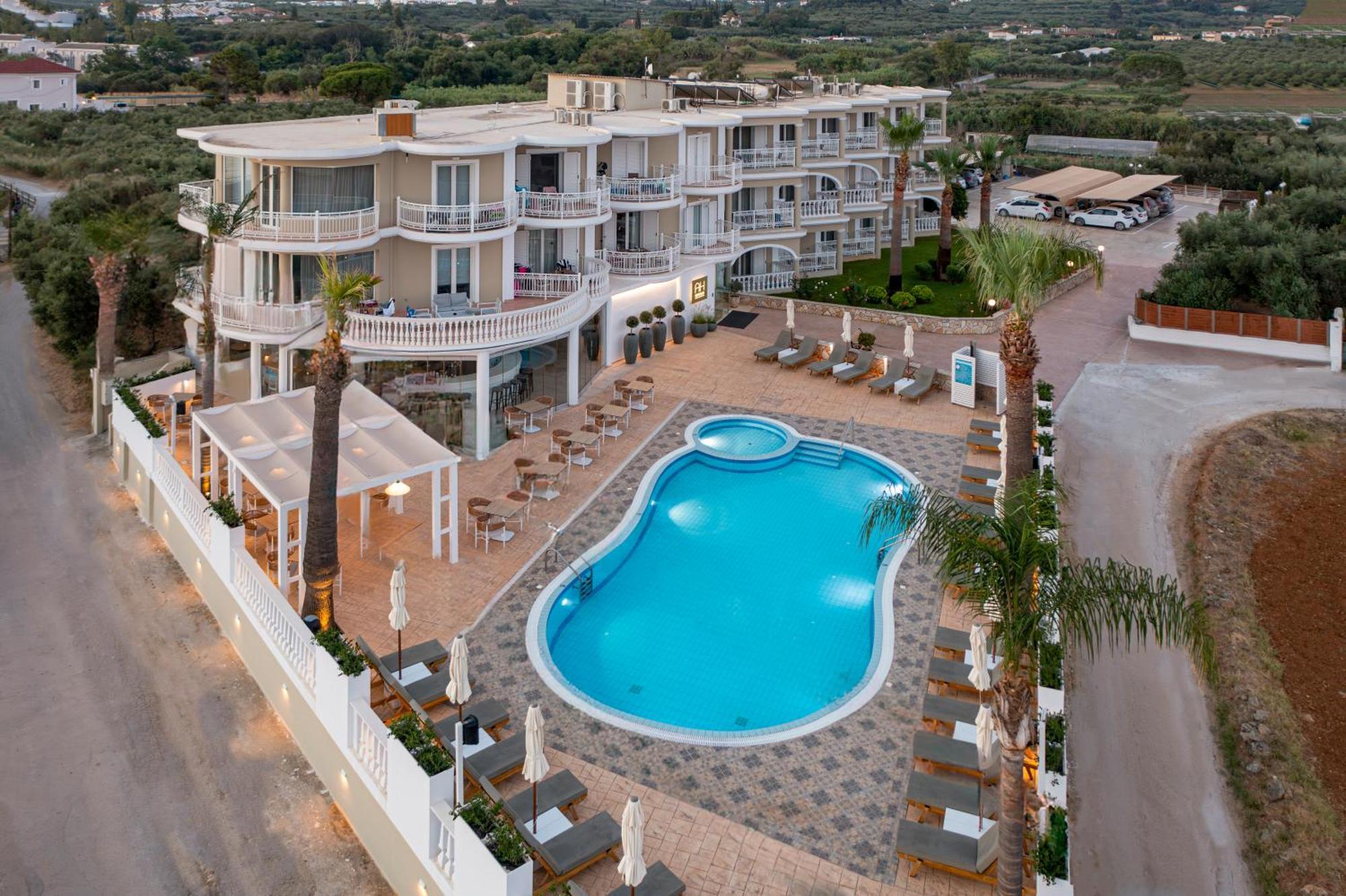 Arkadia Hotel Kypseli Exteriör bild